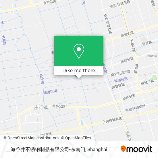 上海谷井不锈钢制品有限公司-东南门 map