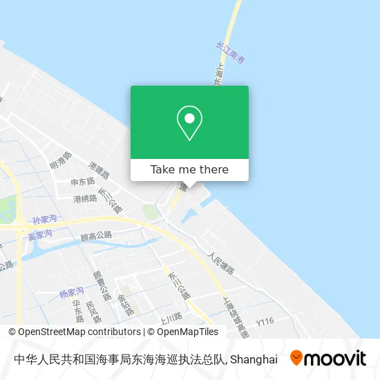 中华人民共和国海事局东海海巡执法总队 map