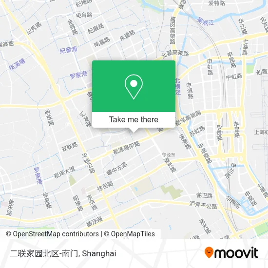 二联家园北区-南门 map
