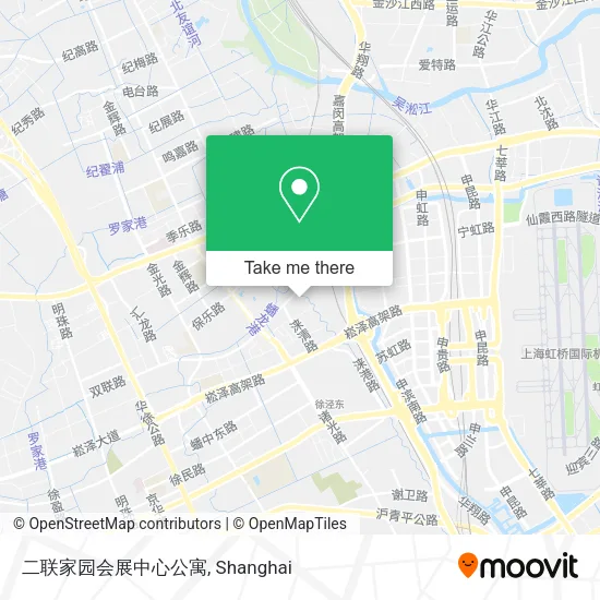 二联家园会展中心公寓 map