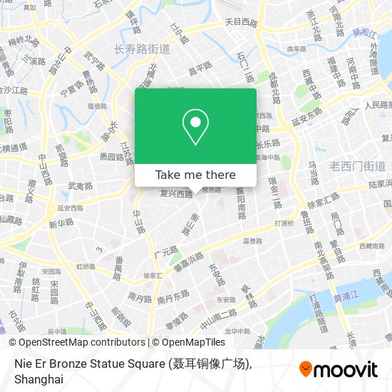 Nie Er Bronze Statue Square (聂耳铜像广场) map