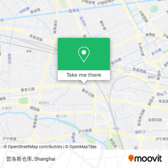 普洛斯仓库 map