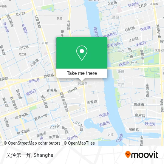 吴泾第一炸 map