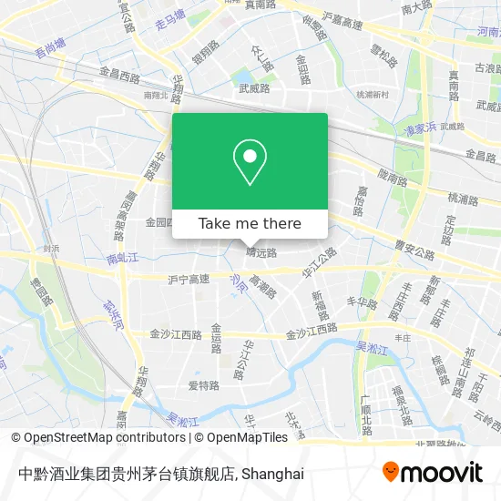 中黔酒业集团贵州茅台镇旗舰店 map