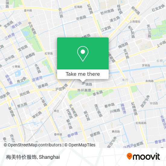 梅美特价服饰 map