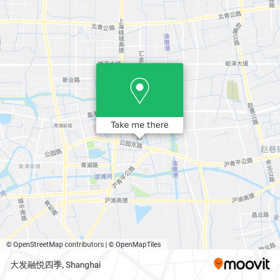 大发融悦四季 map