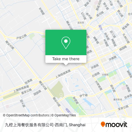 九橙上海餐饮服务有限公司-西南门 map