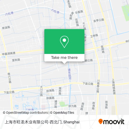 上海市旺圣木业有限公司-西北门 map