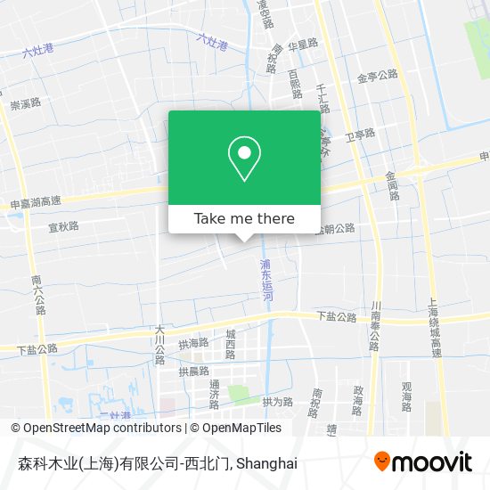 森科木业(上海)有限公司-西北门 map
