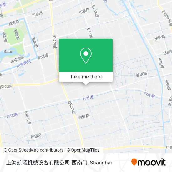 上海航曦机械设备有限公司-西南门 map