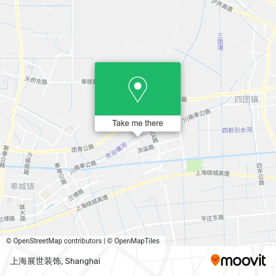 上海展世装饰 map