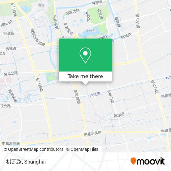 棋瓦路 map