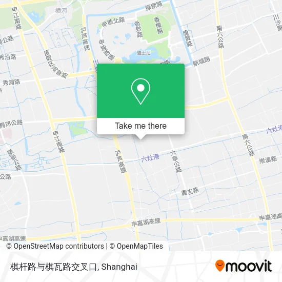 棋杆路与棋瓦路交叉口 map