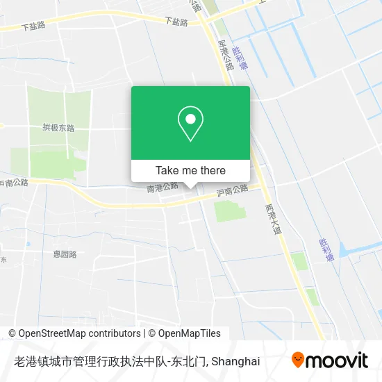 老港镇城市管理行政执法中队-东北门 map