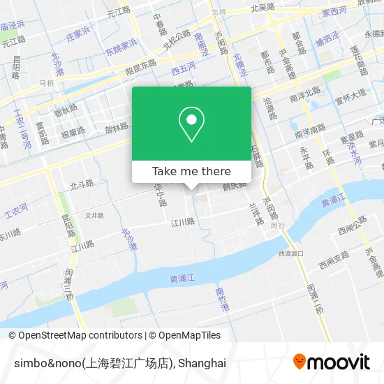 simbo&nono(上海碧江广场店) map