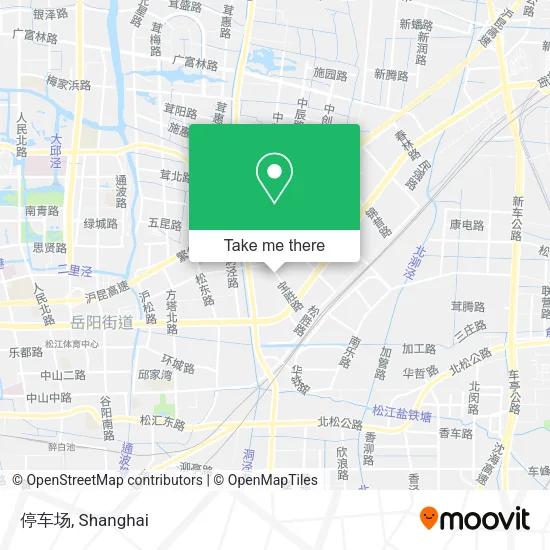 停车场 map