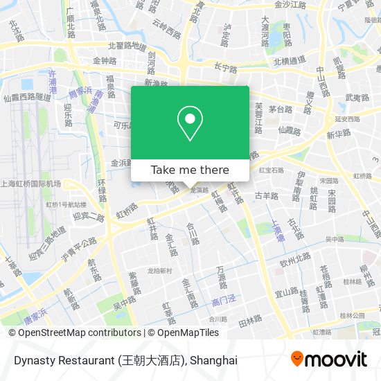 Dynasty Restaurant (王朝大酒店) map