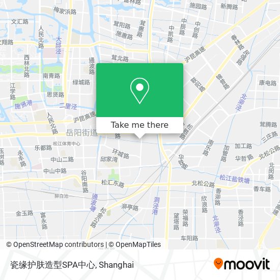 瓷缘护肤造型SPA中心 map
