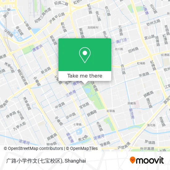 广路小学作文(七宝校区) map