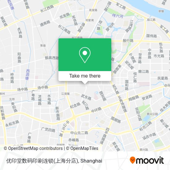 优印堂数码印刷连锁(上海分店) map
