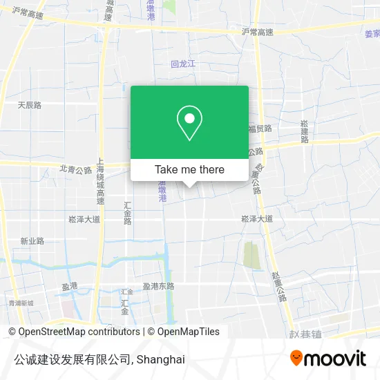 公诚建设发展有限公司 map
