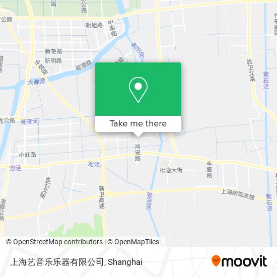 上海艺音乐乐器有限公司 map