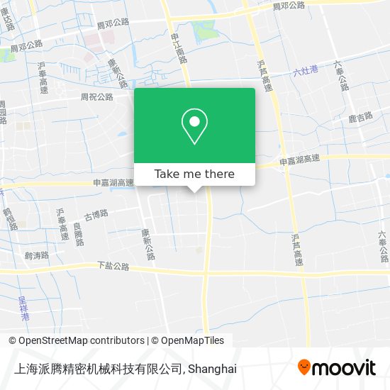 上海派腾精密机械科技有限公司 map