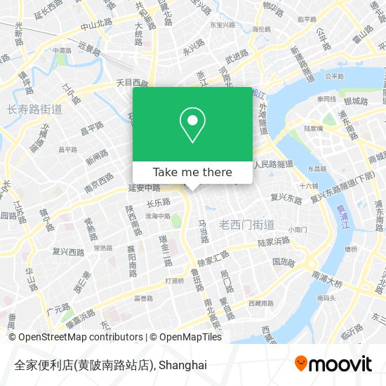 全家便利店(黄陂南路站店) map