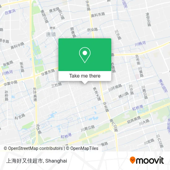 上海好又佳超市 map