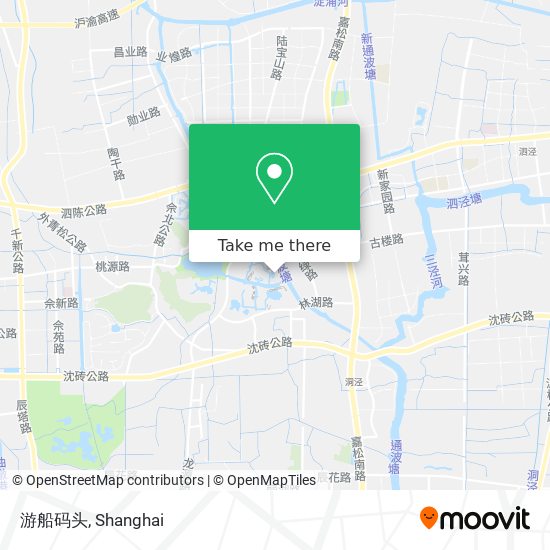 游船码头 map