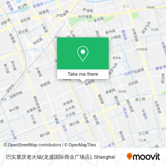 巴实重庆老火锅(龙盛国际商业广场店) map