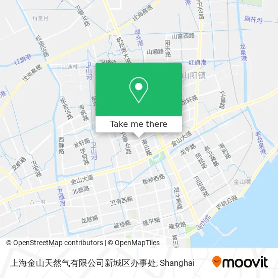 上海金山天然气有限公司新城区办事处 map