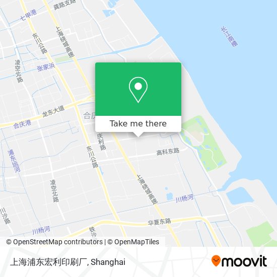 上海浦东宏利印刷厂 map