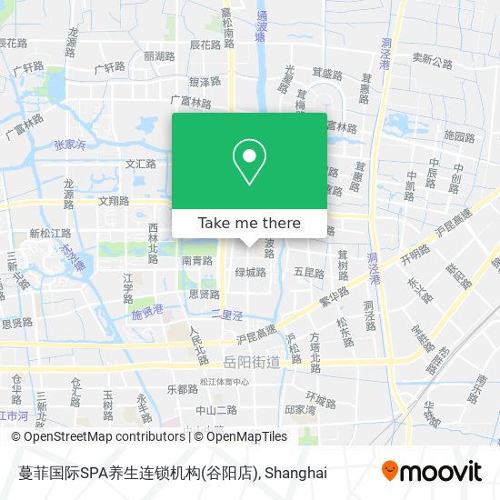 蔓菲国际SPA养生连锁机构(谷阳店) map