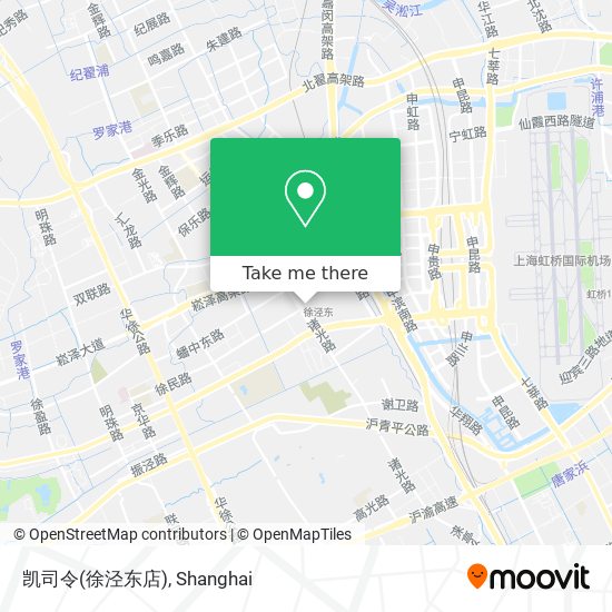 凯司令(徐泾东店) map