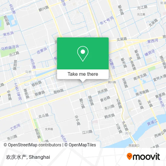 欢庆水产 map
