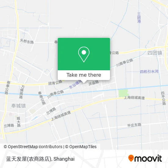 蓝天发屋(农商路店) map