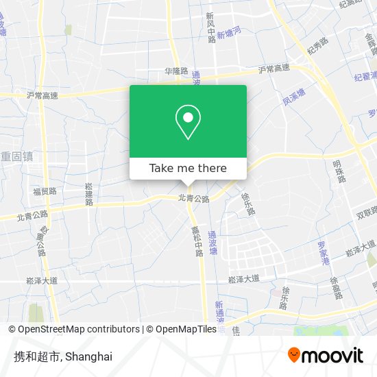 携和超市 map