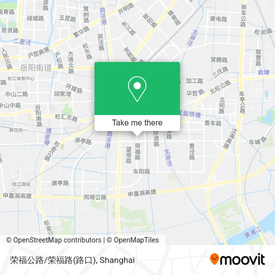 荣福公路/荣福路(路口) map