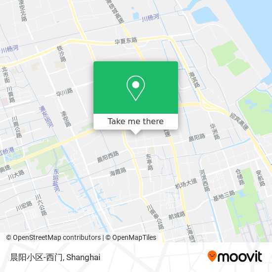 晨阳小区-西门 map