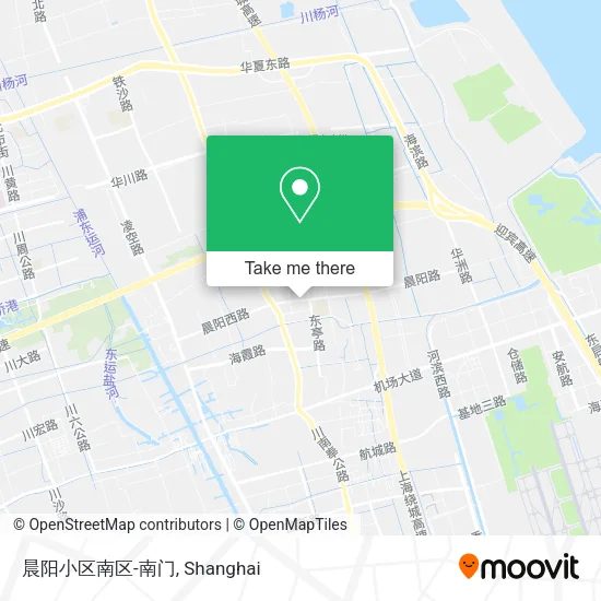 晨阳小区南区-南门 map
