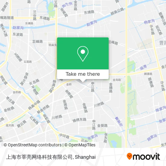 上海市莘亮网络科技有限公司 map