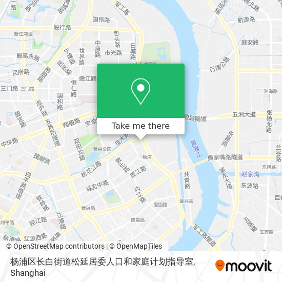 杨浦区长白街道松延居委人口和家庭计划指导室 map