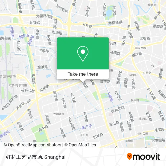 虹桥工艺品市场 map