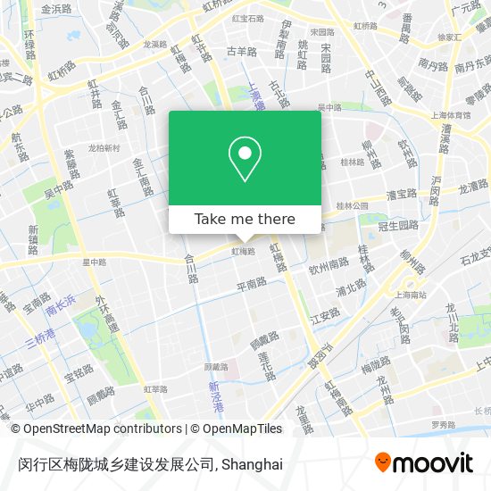 闵行区梅陇城乡建设发展公司 map