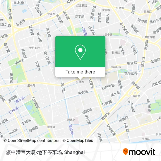 燎申漕宝大厦-地下停车场 map