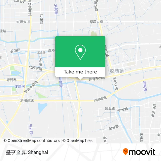盛亨金属 map