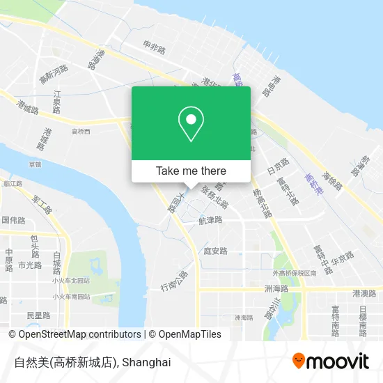 自然美(高桥新城店) map
