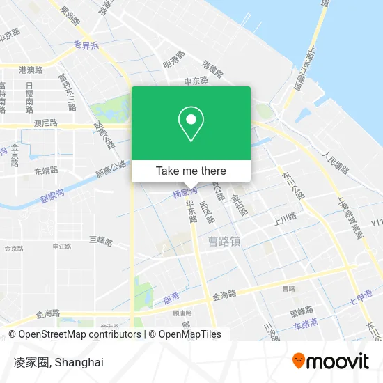 凌家圈 map