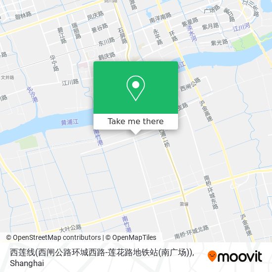 西莲线(西闸公路环城西路-莲花路地铁站(南广场)) map